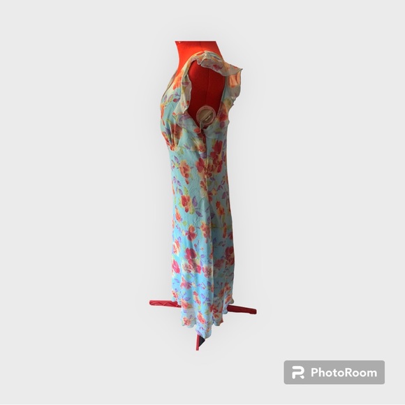 La Bella boutique dress, size 13, like new, below the knee, 100% polyester - Picture 3 of 5